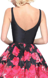 5 of 5 Sherri Hill 51180 Black/Red