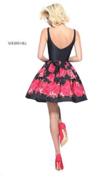 3 of 5 Sherri Hill 51180 Black/Red