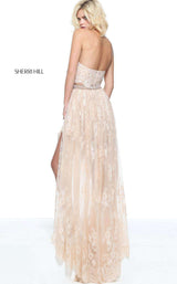 2 of 6 Sherri Hill 51225 Nude