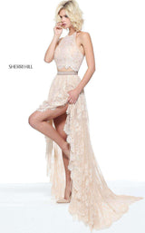 1 of 6 Sherri Hill 51225 Nude