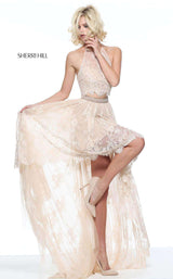 3 of 6 Sherri Hill 51225 Nude
