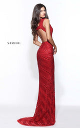 4 of 16 Sherri Hill 51245 Red