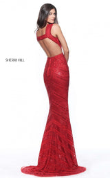 10 of 16 Sherri Hill 51245 Red