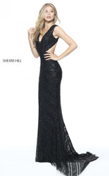 3 of 16 Sherri Hill 51245 Black