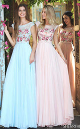 3 of 10 Sherri Hill 51249 Light Blue