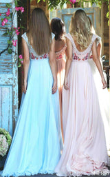 2 of 10 Sherri Hill 51249 Light Blue
