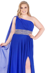 4 of 6 Mac Duggal Fabulouss 77371K Royal