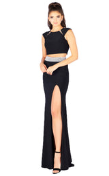 1 of 4 Mac Duggal 77411L Black