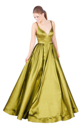 1 of 6 Mac Duggal 77489H Green-Apple