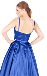 6 of 6 Mac Duggal 77489H Sapphire