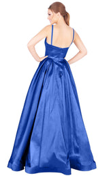 3 of 6 Mac Duggal 77489H Sapphire