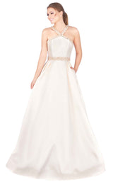 1 of 6 Mac Duggal 77498H Vanilla