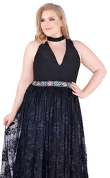 4 of 6 Mac Duggal Fabulouss 77529K Black