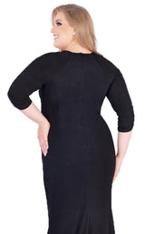 9 of 10 Mac Duggal Fabulouss 77537F Black