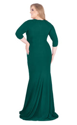 5 of 10 Mac Duggal Fabulouss 77537F Deep Green