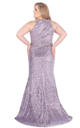 3 of 6 Mac Duggal Fabulouss 77543K Silver