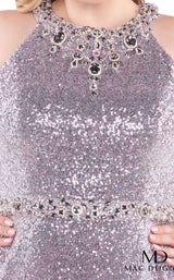 5 of 6 Mac Duggal Fabulouss 77543K Silver