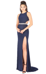 1 of 8 Mac Duggal 77614L Navy