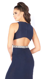 7 of 8 Mac Duggal 77614L Navy