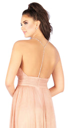 4 of 4 Mac Duggal 77636L Rose Gold