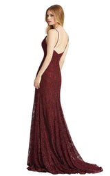 3 of 6 Mac Duggal 77771L Burgundy