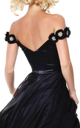 6 of 10 Sherri Hill 50947 Black