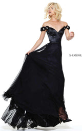 9 of 10 Sherri Hill 50947 Black