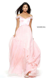 3 of 10 Sherri Hill 50947 Blush