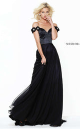 1 of 10 Sherri Hill 50947 Black
