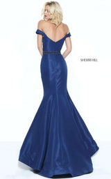 2 of 4 Sherri Hill 50950 Navy