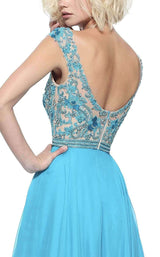 5 of 5 Sherri Hill 50986 Turquoise