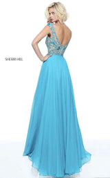 2 of 5 Sherri Hill 50986 Turquoise