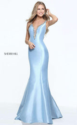 4 of 7 Sherri Hill 50994 Light Blue