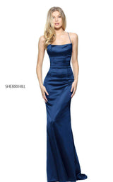 7 of 13 Sherri Hill 51006 Navy