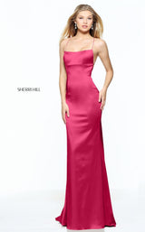 3 of 13 Sherri Hill 51006 Raspberry