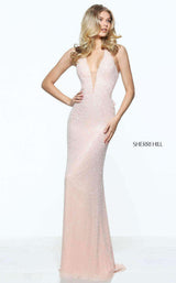 1 of 4 Sherri Hill 51016 Blush