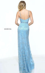 2 of 6 Sherri Hill 51074 Light Blue