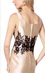 4 of 4 Mon Cheri 117801 Bisque/Black