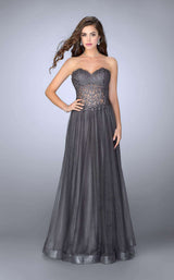 1 of 8 La Femme 22964 Gunmetal