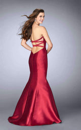 9 of 11 La Femme 23916 Burgundy
