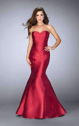 5 of 11 La Femme 23916 Burgundy