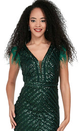 3 of 4 Passion Dress 7853 Dress Emerald