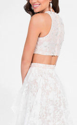 5 of 5 Terani 1711P2731 Ivory/Nude