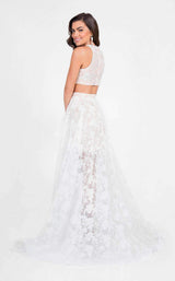3 of 5 Terani 1711P2731 Ivory/Nude