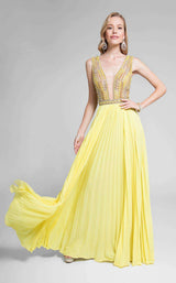 1 of 5 Terani 1712P2497 Yellow