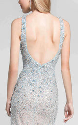 12 of 12 Terani 1712P2517 Sky Blue/Nude