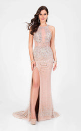 2 of 12 Terani 1712P2517 Blush/Nude