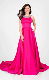 1 of 6 Terani 1712P2886 Fuchsia