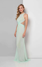 2 of 6 Terani 1715P3817 Seafoam/Nude