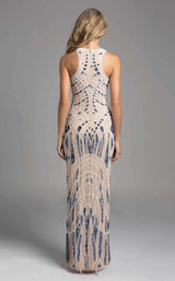 2 of 5 Lara 33254 Nude/Blue